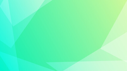 Green and white minimal geometric shape abstract background