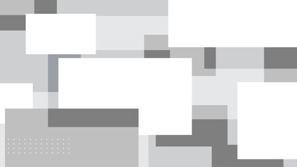 White vector abstract geometrical shape modern background