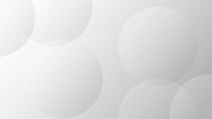 White vector modern abstract background with shapes