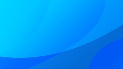Blue vector abstract geometric shapes background