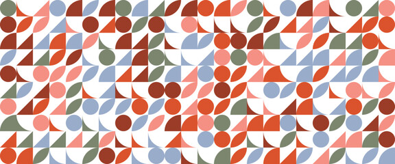 Vector colorful colourful abstract banners with mosaic geometric design