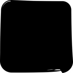 Obraz premium Squares drawn with brush and ink