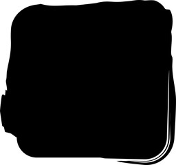 Squares drawn with brush and ink