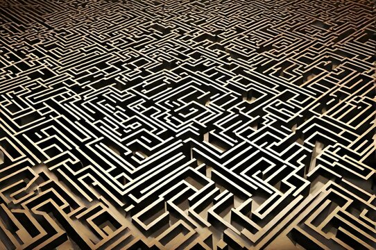 The intricate maze of a problem-solving mind
