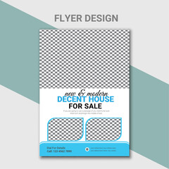 standard real estate flyer template.