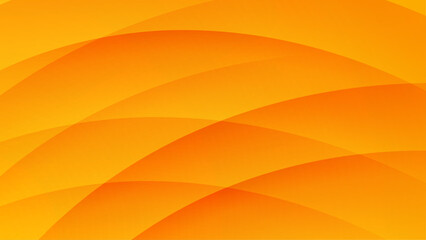 Yellow and orange vector abstract background with simple geometric shapes
