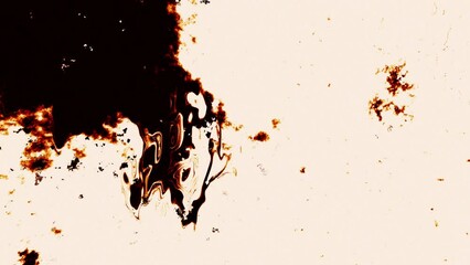 Dirty steel grunge texture overlay for video transition. Rusty noise seamless loop visual effect. 4K footage, ProRes 422 HQ.