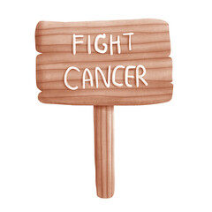 Fight Cancer sign