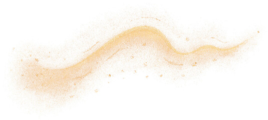 Gold glitter line curve abstract wave