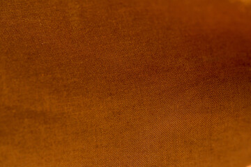Texture of brown fabric, macro fabric