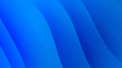Blue abstract background with shapes