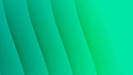 Green vector abstract geometrical shape modern background