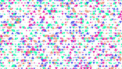 Vector colorful colourful abstract background with mosaic triangle geometric design