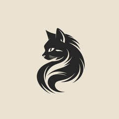 Modern Cat Logo