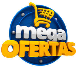 SELO 3D MEGA OFERTAS