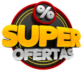 SELO 3D SUPER OFERTAS