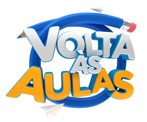 SELO 3D VOLTAS ÀS AULAS