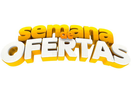 SELO 3D SEMANA DE OFERTAS