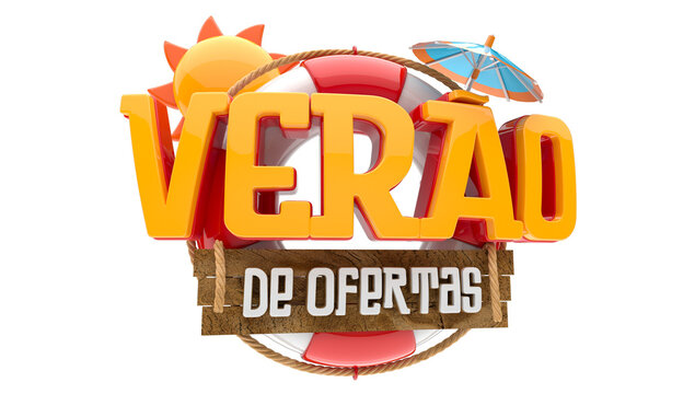 SELO 3D VER&Atilde;O DE OFETRAS