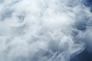 A close-up view of a cloud of smoke. Can be used to depict pollution, fire, or mysterious atmosphere