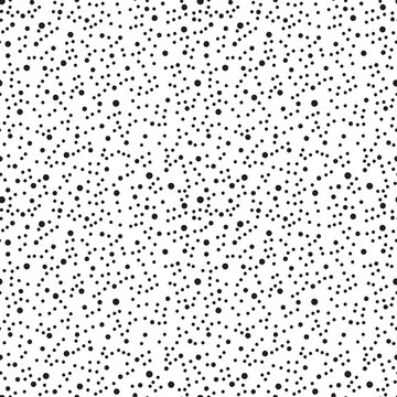 Simple seamless pattern with dots that resembles a constellation of stars