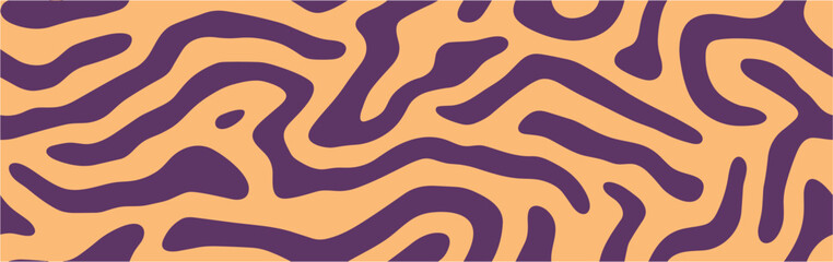 Dynamic shapes composition. Website wallpaper. Wavy seamless vector pattern. Seamless pattern.Living coral. Zebra ornament.