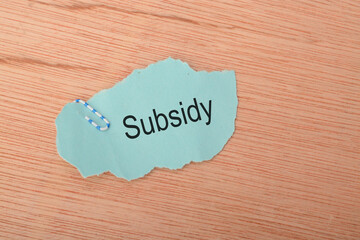 A subsidy is a financial aid or support given by the government or an organization to individuals, businesses, or sectors to encourage certain activities, industries, or behaviors
