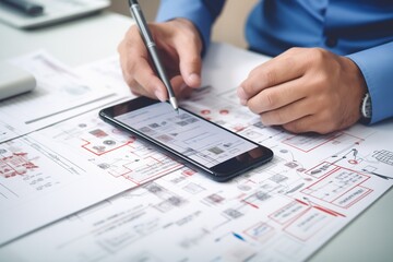 Creative Sketch: Graphic Designer Planning Application