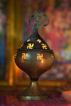 Brass Akhand Jyoti Deep Diya