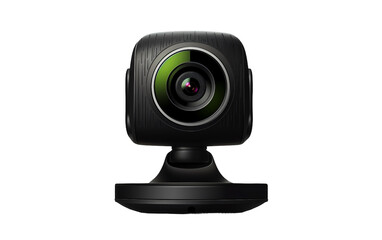 Webcam isolated on transparent background.