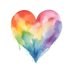 Prideful Heart: Celebrating Love in Every Hue"