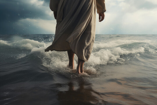 Miraculous Journey: Jesus' Water Walk