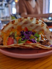 Tacos mexicain tortilla enroulée burritos fajitas  