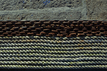 Ville de Saint-Malo - lignes cordage et chaîne