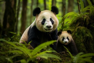 Obraz premium Panda 