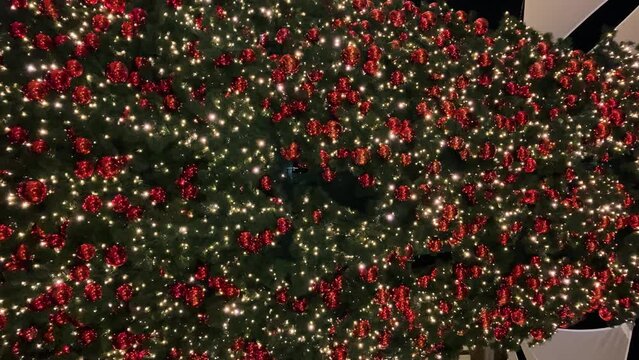 Capture the festive charm of the Christmas at the Plaza Mayor shopping center in Malaga, Spain