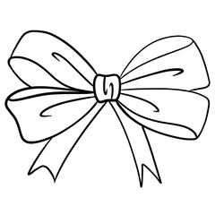 Bow  line art
