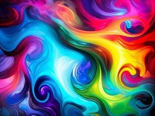 Abstract art of colors