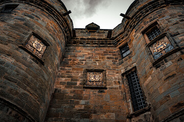 Obraz premium Entrance of Historical Falkland Palace