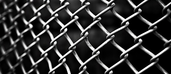 Lock chain link fence securely to prevent unauthorized entry.