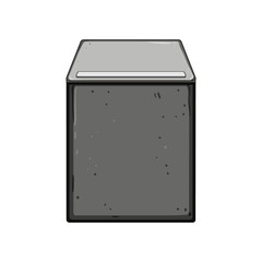 voice smart speaker cartoon. ai smhome, technology wireless, device music voice smart speaker sign. isolated symbol vector illustration