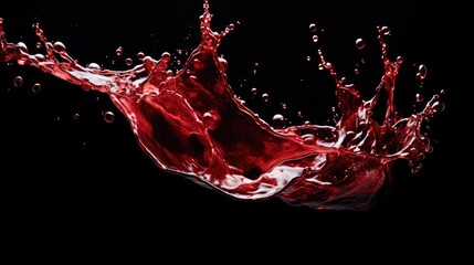 Red wine splash juice drop wallpaper background - obrazy, fototapety, plakaty