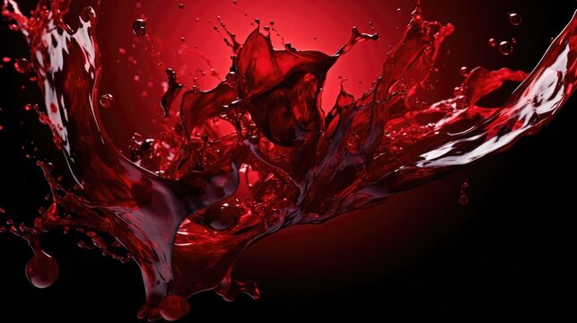 Red wine splash juice drop wallpaper background