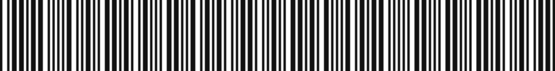 Barcode Y2K Element. Retro futuristic shape.