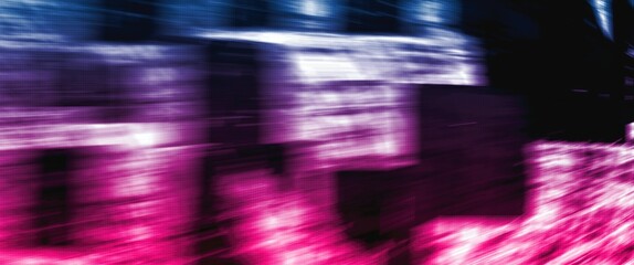 abstract blue and purple background with motion blur