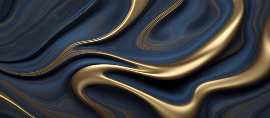 abstract 3d rendered swirl fabric texture blue