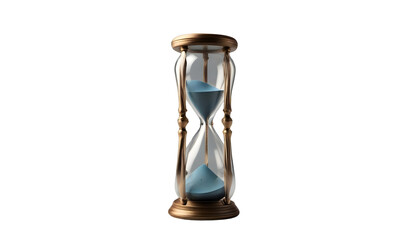 Hourglass Icon Isolated on Transparent Background.





