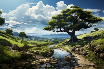 Obraz premium peaceful island 