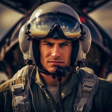 male us navy fighter pilot, potrait photography