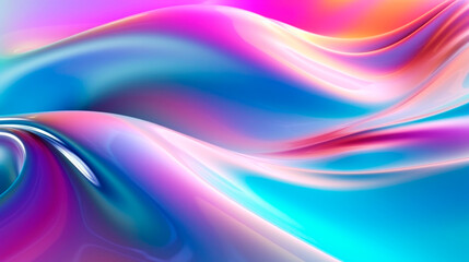 Obraz premium Abstract fluid curved wave. Colorful background 